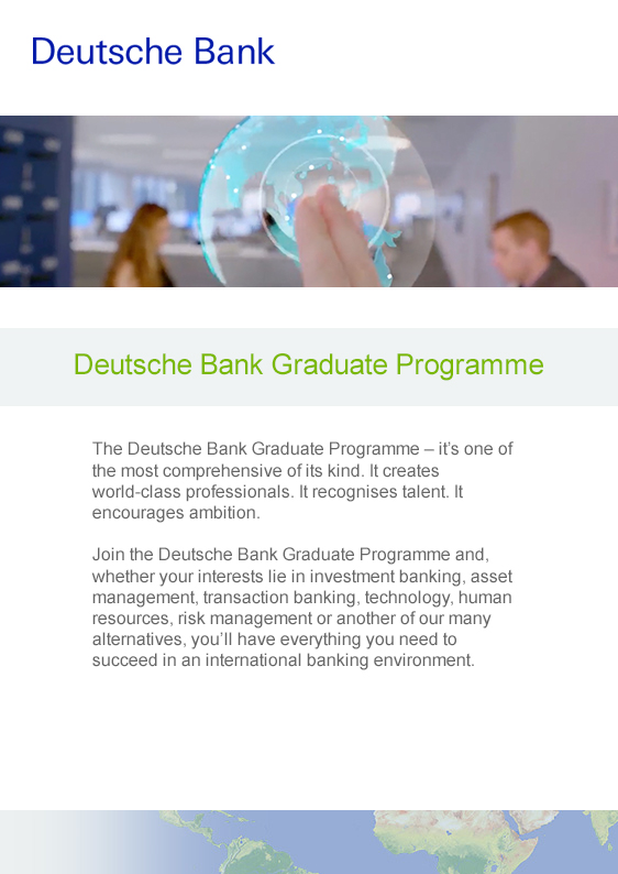 Deutsche Bank Poster